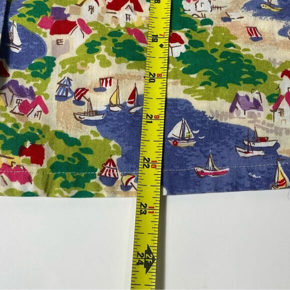 Vintage Talbots Button Up Camp Shirt Blouse Coastal Vacation Women's Size Small - Picture 10 of 12